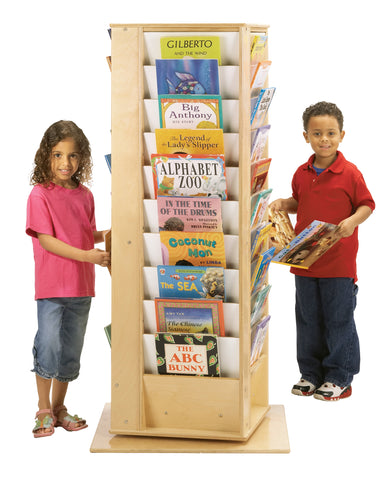 #1174 Jonti-Craft® Revolving Literacy Tower - Large
