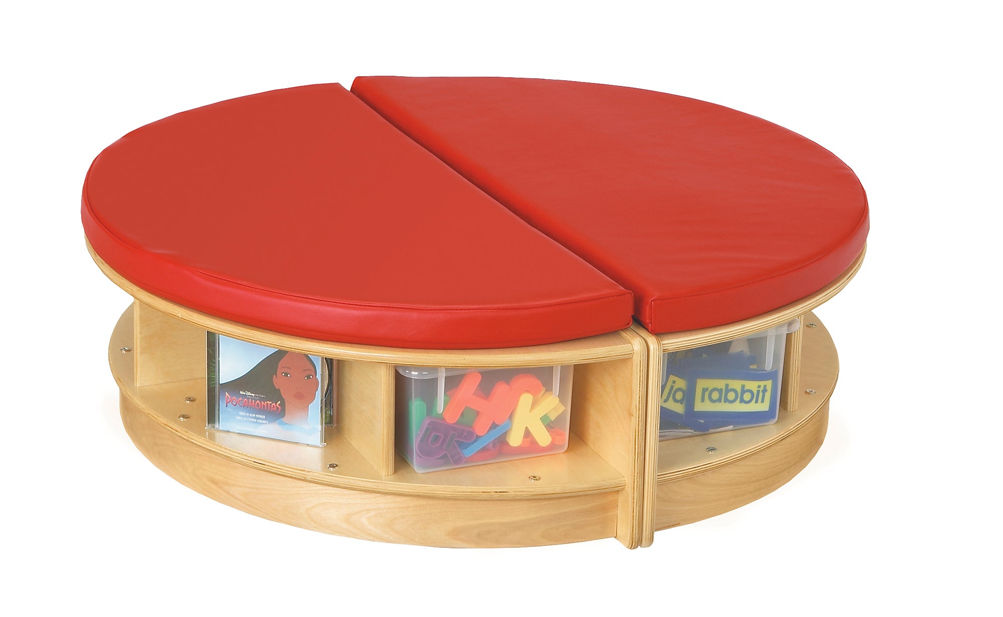 #1187 Jonti-Craft® Read-A-Round - Semi - Red