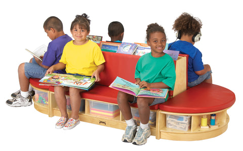 #1192 Jonti-Craft® Read-A-Round - 3 Piece Set - Red