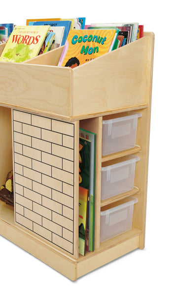 #1201 Jonti-Craft® Storybook Fireplace