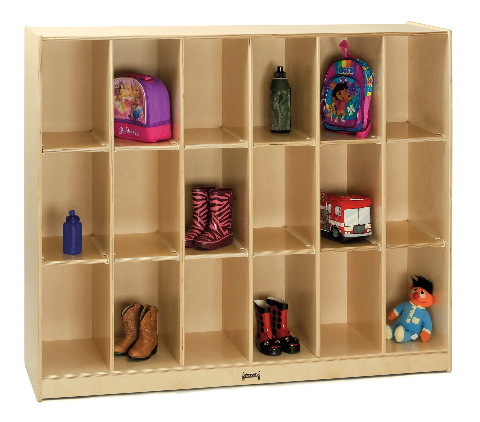#1218 Jonti-Craft® 18 Cubbie Locker Storage