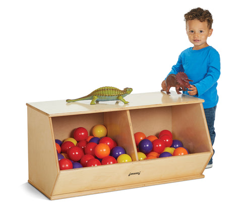 #49033 Jonti-Craft® Stacking Beveled Crate – Duplex