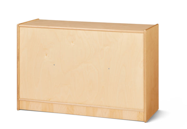 #59739 Jonti-Craft® Short Fixed Straight-Shelf Bookcase - Plywood Back