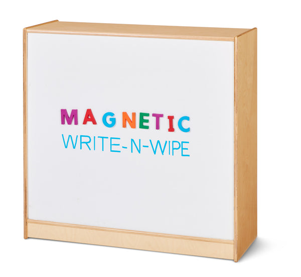 #59818 Jonti-Craft® Fixed Straight-Shelf Bookcase - Magnetic Write-n-Wipe Back