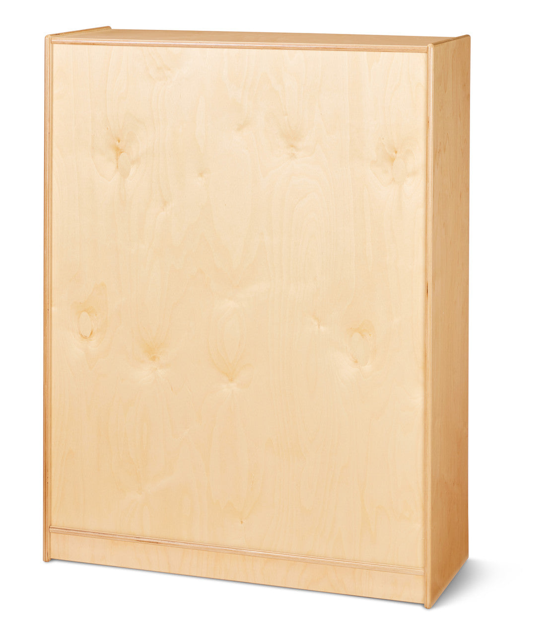 Librería fija alta Jonti-Craft® con estantes rectos #59814 - Parte trasera de madera contrachapada