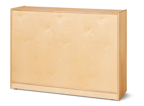 #59741 Jonti-Craft® 24 Paper-Tray Mobile Storage - without Paper-Trays - Plywood Back