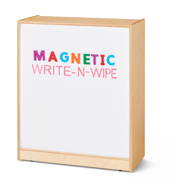 #59750 Jonti-Craft® 15 Cubbie-Tray Mobile Unit – with Colored Trays - Magnetic Write-n-Wipe Back