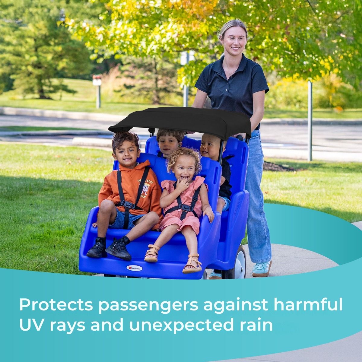 #18625 Gaggle® Parade™ 4 Techo, Negro