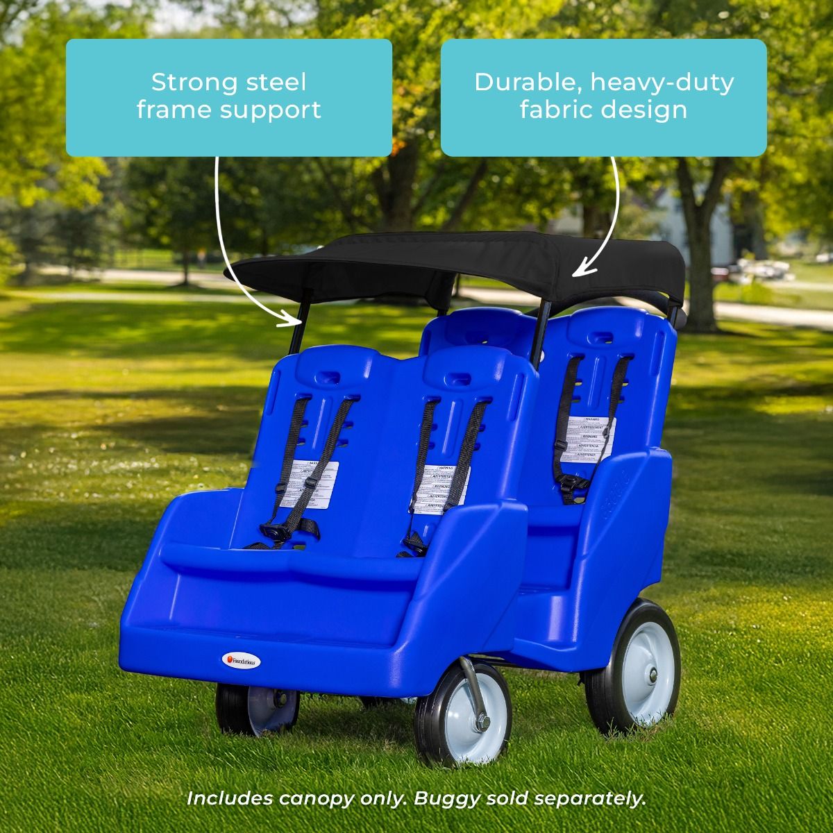 #18625 Gaggle® Parade™ 4 Techo, Negro