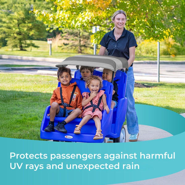 #18626 Gaggle® Parade™ 4 Roof, Two-tone Gray