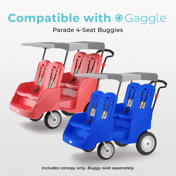 #18626 Gaggle® Parade™ 4 Roof, Two-tone Gray
