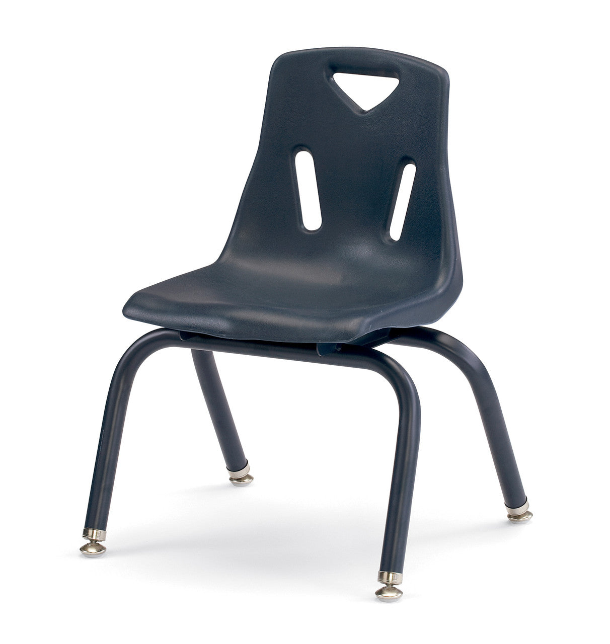 #1902 Berries® PLASTIC / STEEL CHAIR w/POWDER COATED LEGS - 12" HEIGHT