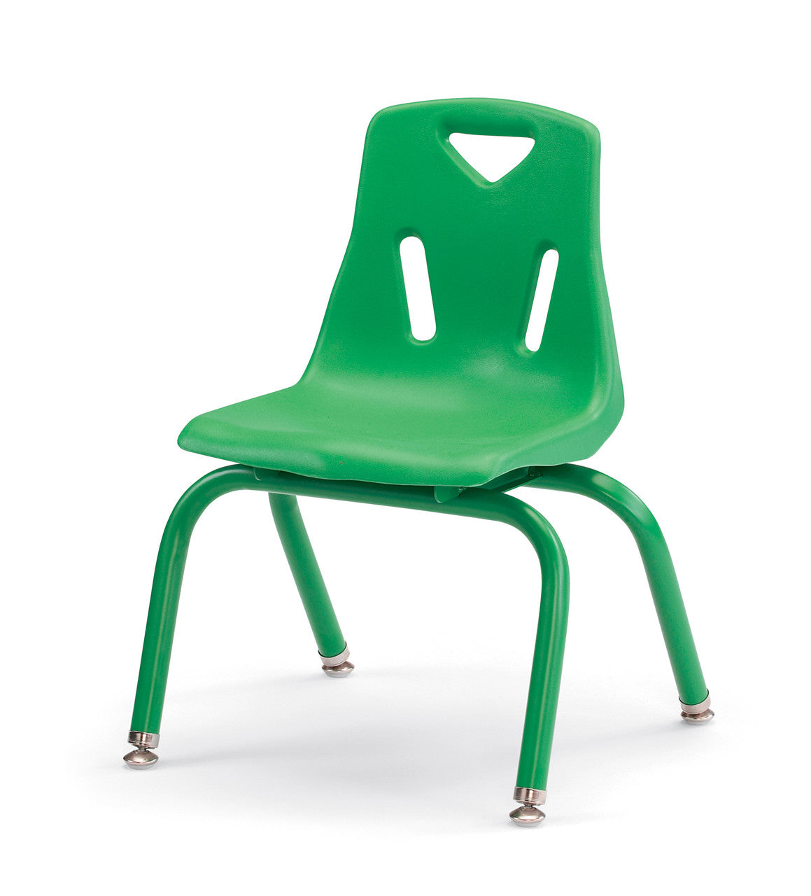 #1902 Berries® PLASTIC / STEEL CHAIR w/POWDER COATED LEGS - 12" HEIGHT