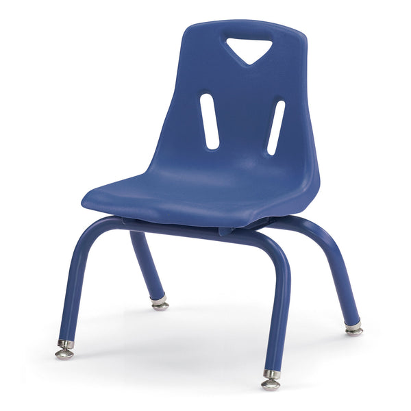 #1895 Berries® PLASTIC / STEEL CHAIR w/POWDER COATED LEGS - 10" HEIGHT