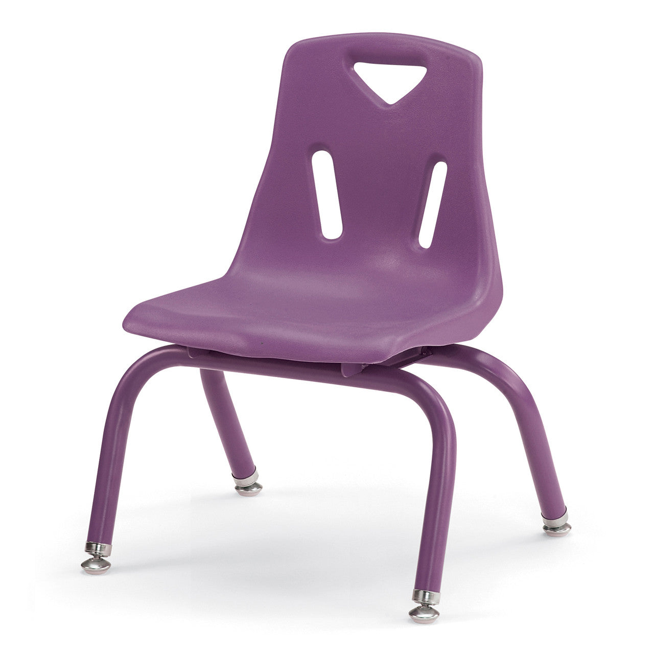 #1895 Berries® PLASTIC / STEEL CHAIR w/POWDER COATED LEGS - 10" HEIGHT