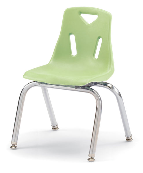 #1933 Berries®  Plastic Chair W/Chrome-Plated Legs - 14" Ht