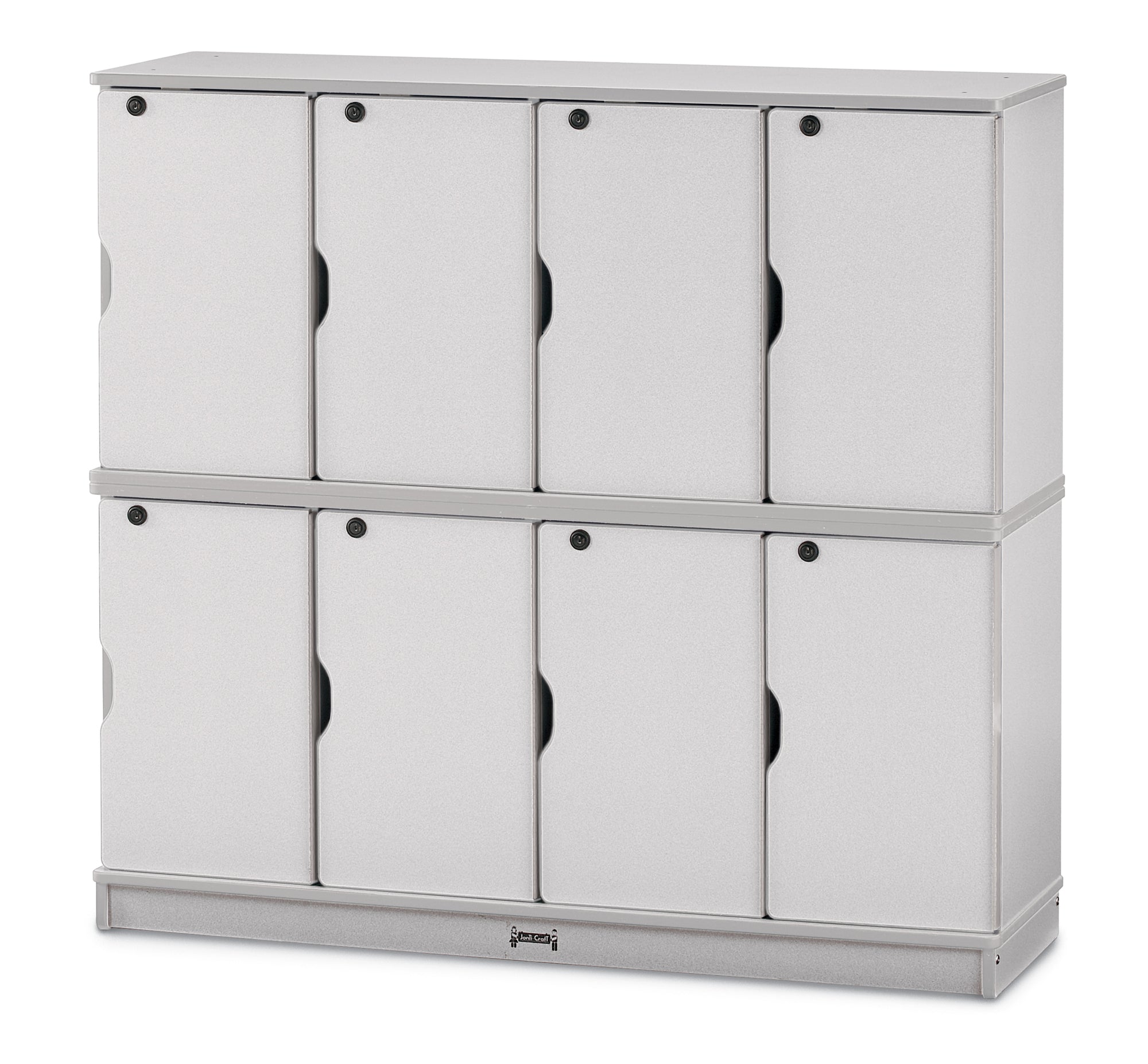 #1272 Rainbow Accents® Stacking Lockable Lockers - Double Stack