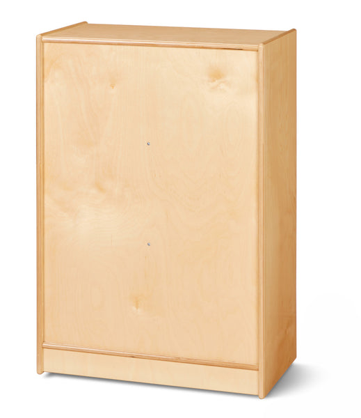 #59733 Jonti-Craft® Space-Saver Mobile Straight-Shelf - Plywood Back