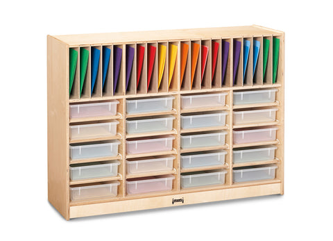#59825 Jonti-Craft® Homework Station - without Paper-Trays - Magnetic Write-n-Wipe Back