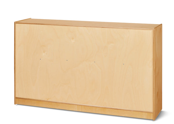 #59726 Jonti-Craft® 30 Cubbie-Tray Mobile Storage - without Trays - Plywood Back