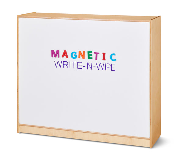 #59809 Jonti-Craft® Mega Mobile Straight-Shelf - Magnetic Write-n-Wipe Back