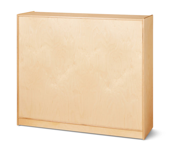 #59811 Jonti-Craft® Mega Mobile Straight-Shelf - Plywood Back