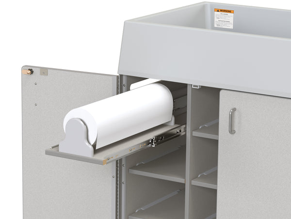 #1299 Rainbow Accents® Diaper Changer W/Stairs - Right