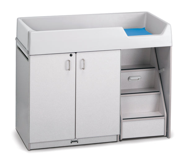 #1299 Rainbow Accents® Diaper Changer W/Stairs - Right