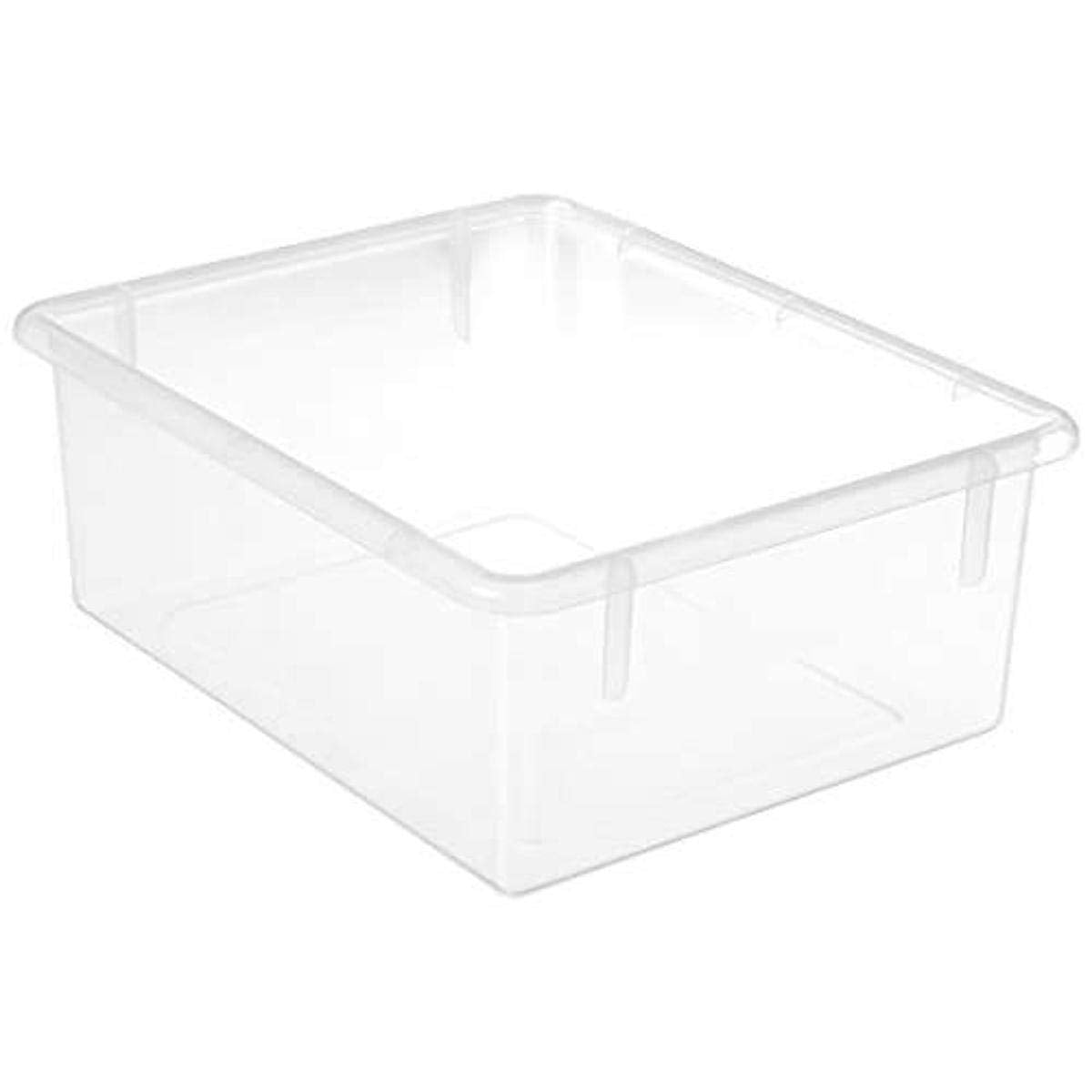 #416 Jonti-Craft® Low Combo Mobile Storage Unit - with Clear Bins