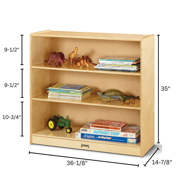 #1302 Jonti-Craft® Fixed Straight-Shelf Bookcase