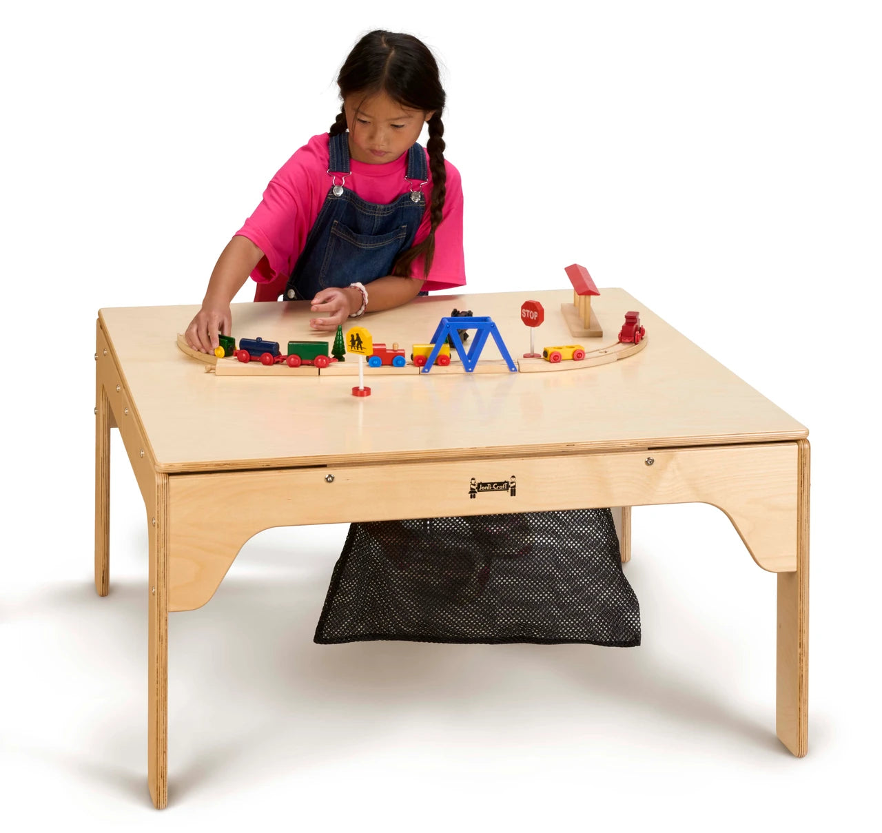 Large LEGO® & DUPLO® Compatible Wood Table Cover