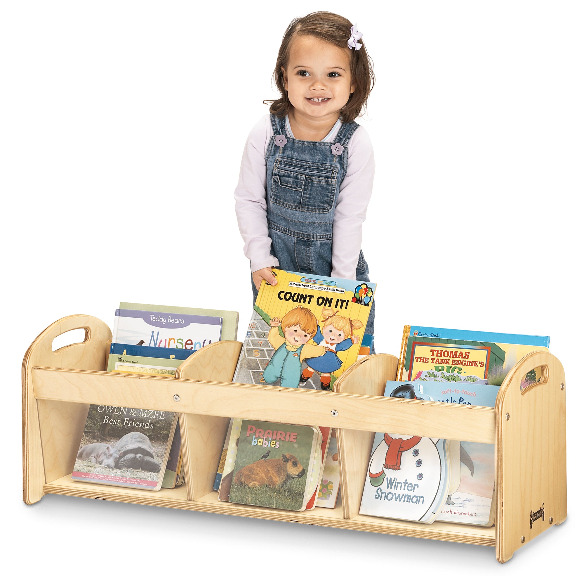 #1337 Jonti-Craft® Navegador de libros transparente para niños pequeños