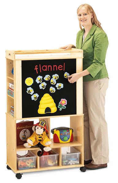 #1340 SCRIPT-n-SKILLS STATION With clear trays