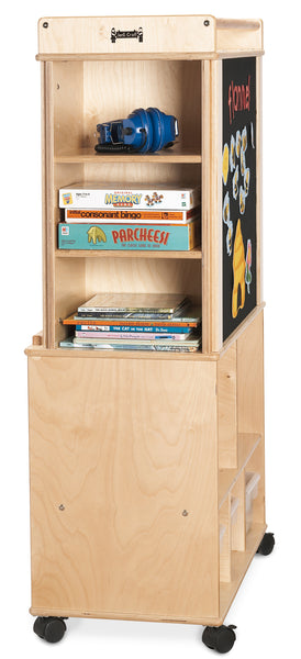 #1340 SCRIPT-n-SKILLS STATION With clear trays