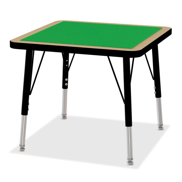 #49036 Jonti-Craft® Adjustable Building Table – Traditional Brick Compatible – 15-24"H