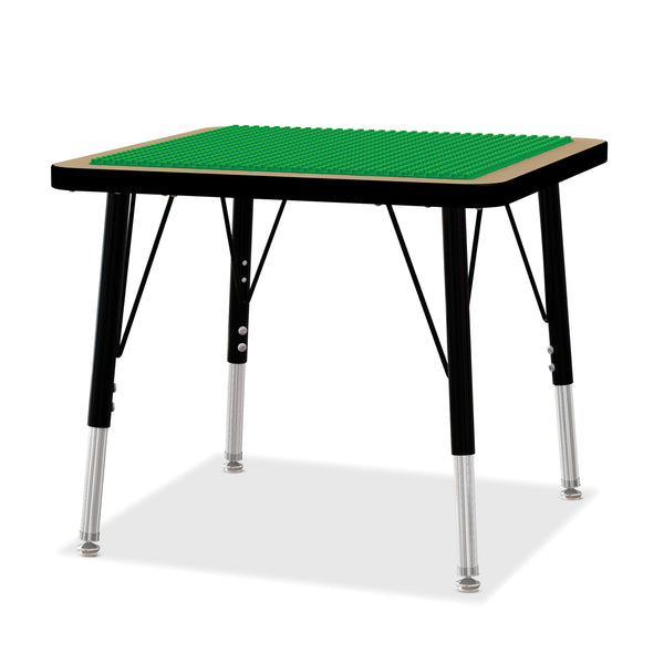 #49037 Jonti-Craft® Adjustable Building Table – Preschool Brick Compatible – 15-24"H