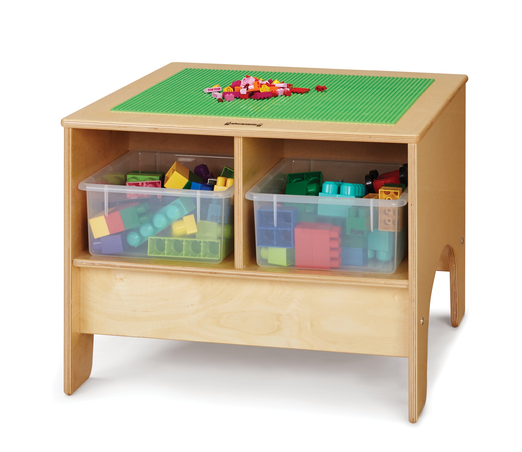 #1482 Jonti-Craft® KYDZ Building Table - Lego® Compatible With Clear Tubs