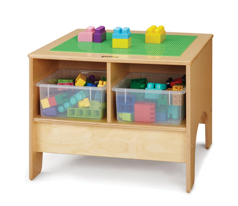 #1487 Jonti-Craft® KYDZ Building Table - Duplo® Compatible Without Tubs