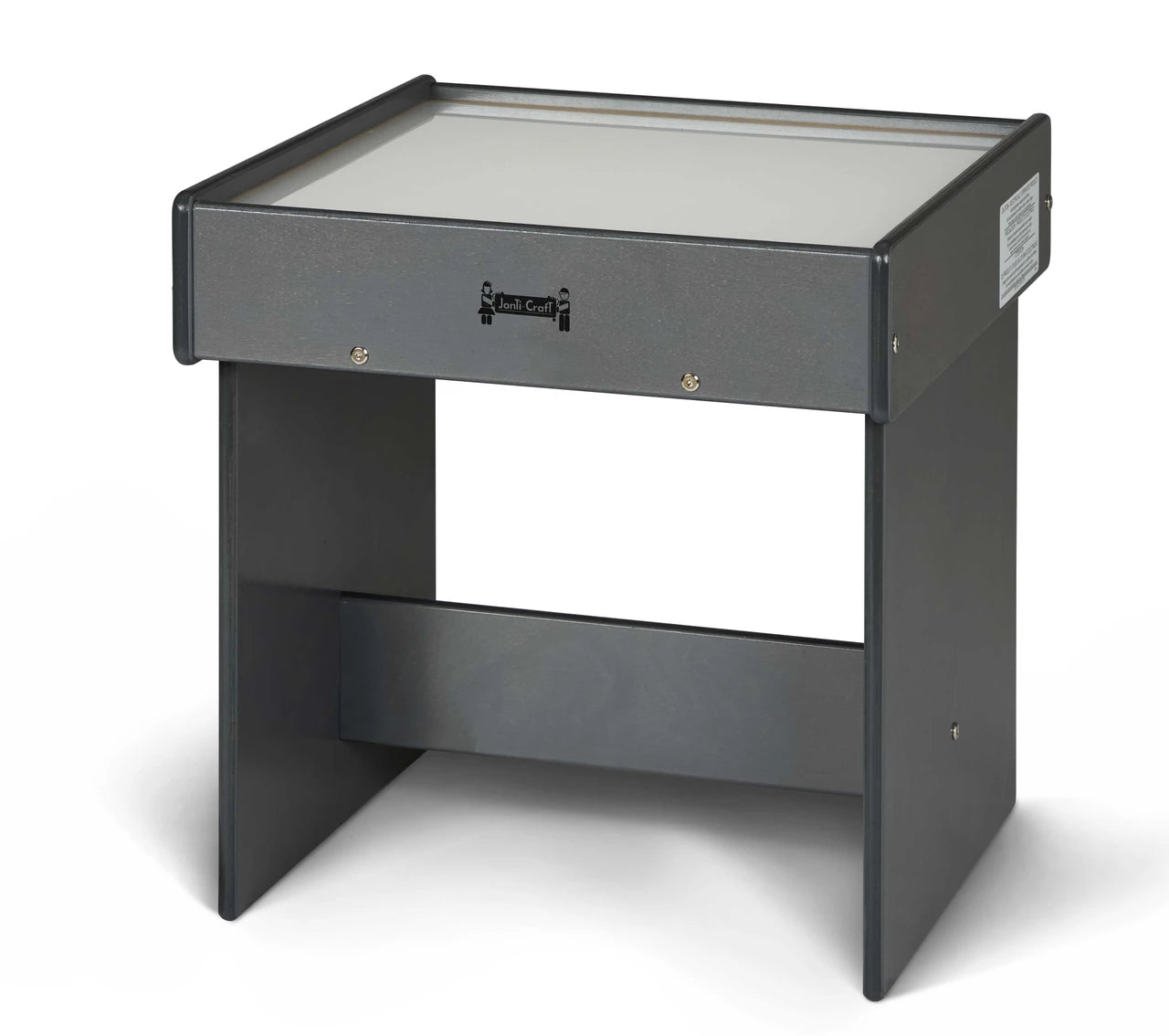 Gray Wood Kids Classroom Light Box Table