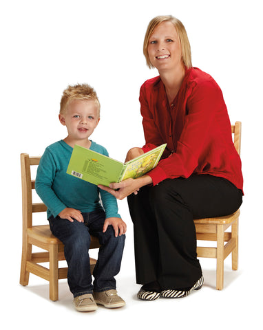 #1575 Jonti-Craft® Instructor’s Ladderback Chair - 12" Height