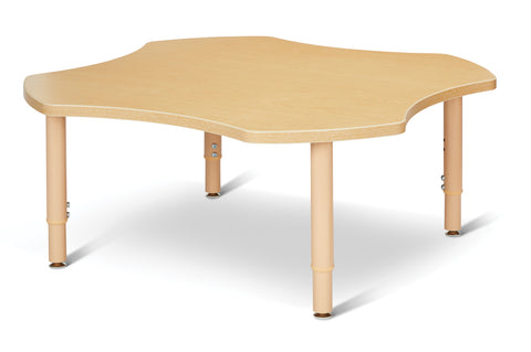 #49051 Jonti-Craft® Purpose+ Four Leaf Table