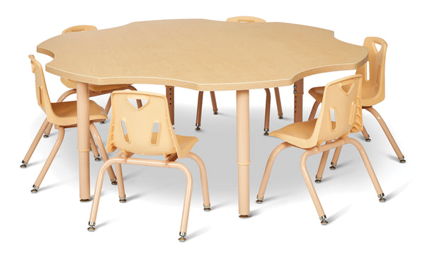 #49052 Jonti-Craft® Purpose+ Six leaf Table