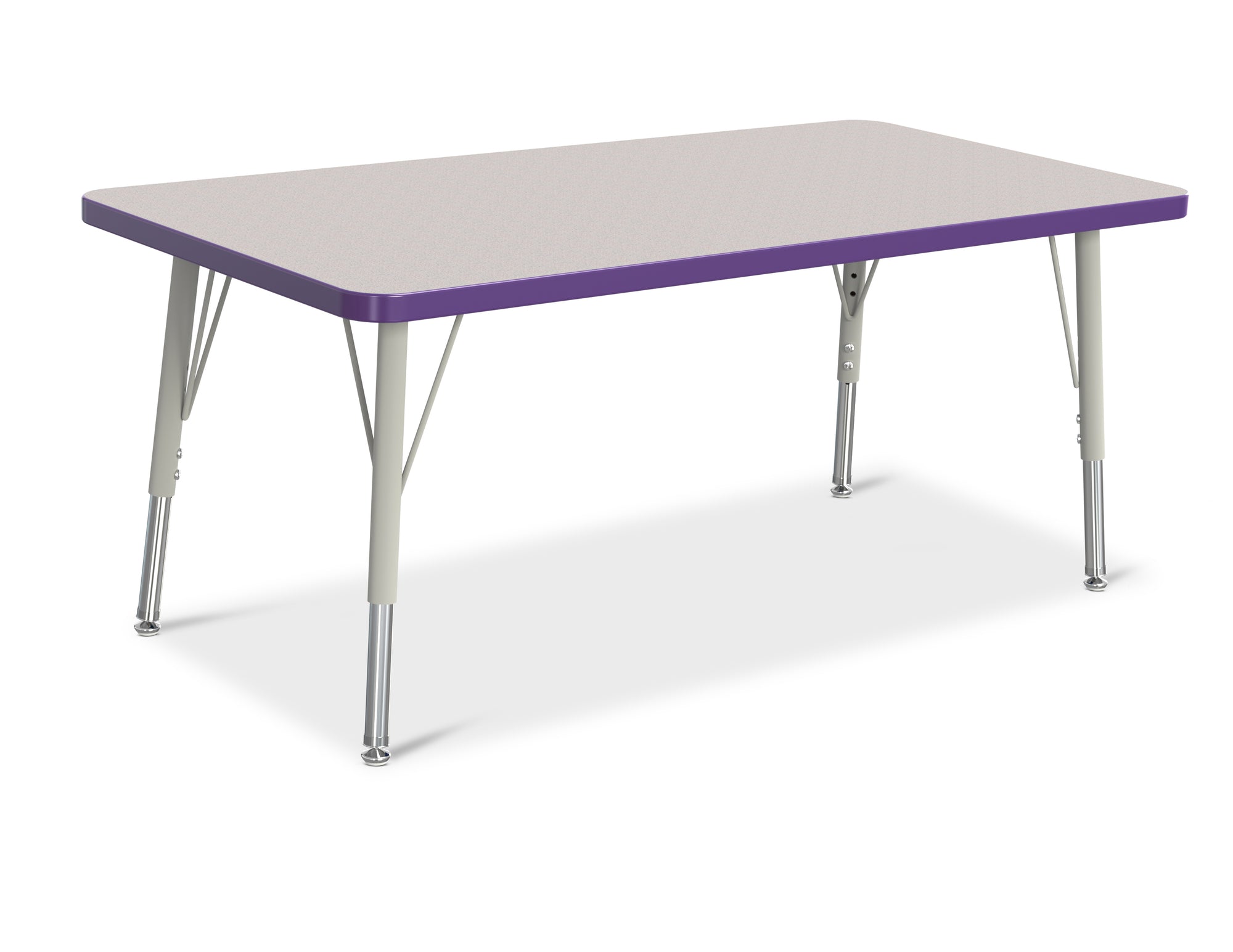 #1599 RA  KYDZ ACTIVITY TABLE - RECTANGLE - 30" x 60", 15" - 24" HT