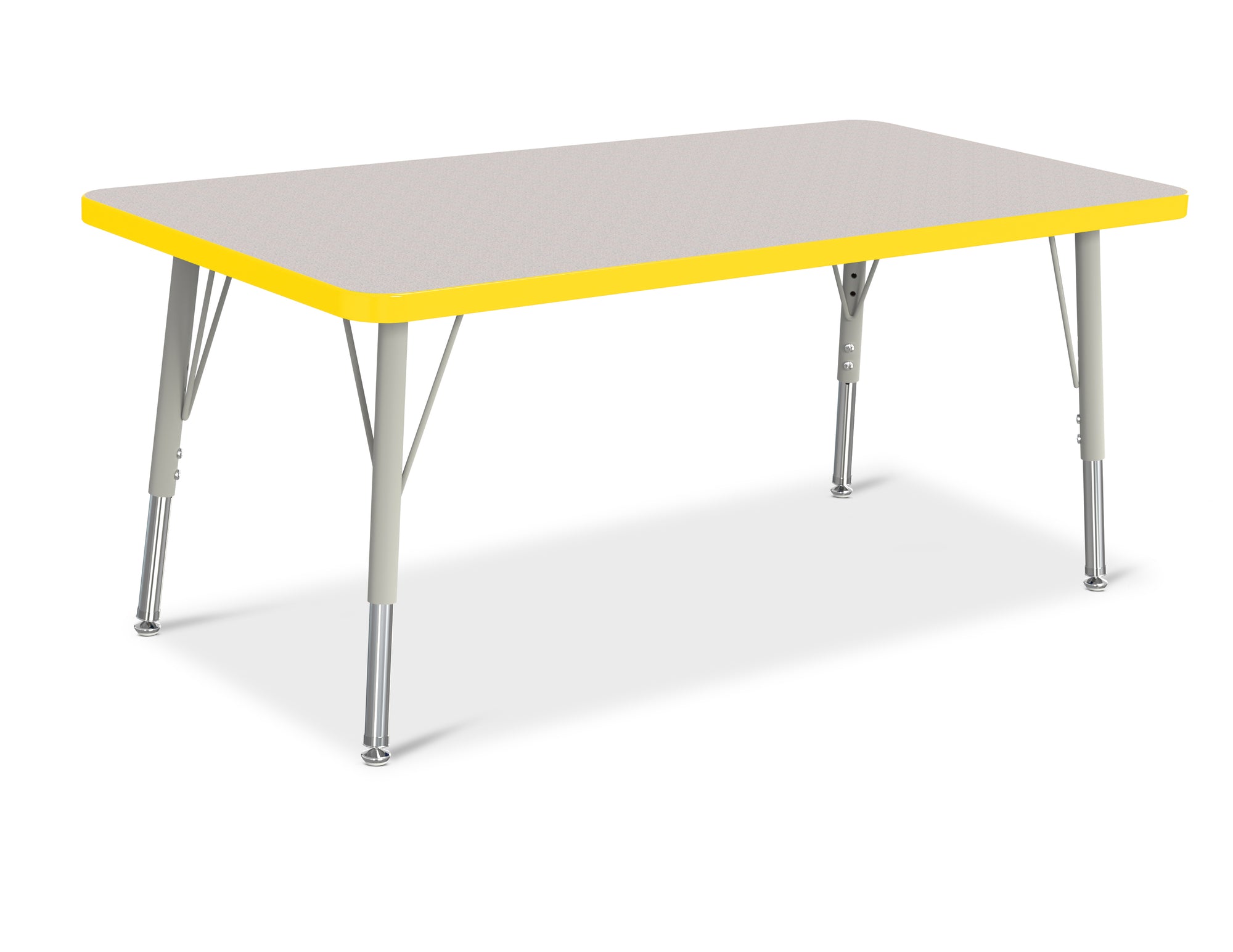 #1599 RA  KYDZ ACTIVITY TABLE - RECTANGLE - 30" x 60", 15" - 24" HT