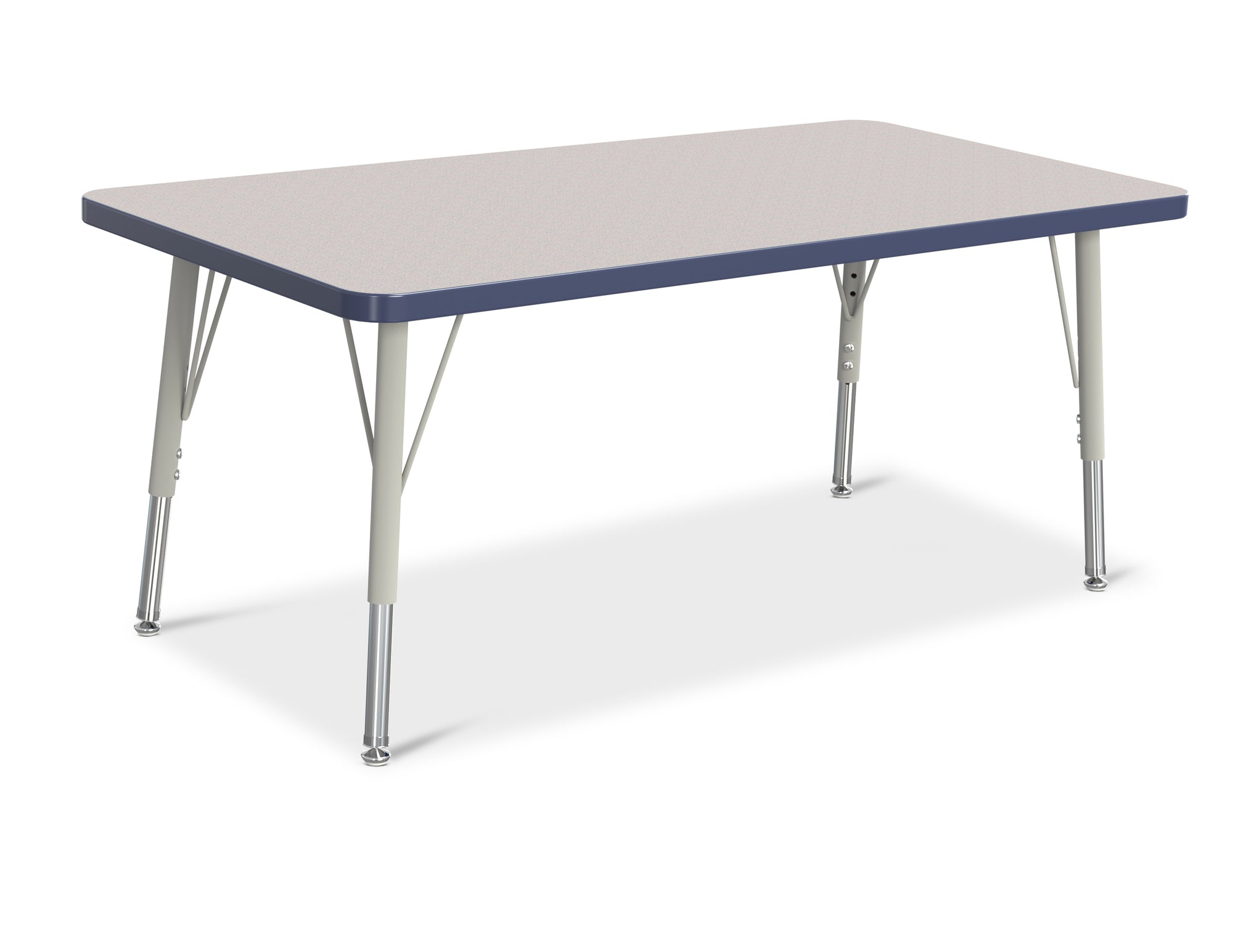 #1599 RA  KYDZ ACTIVITY TABLE - RECTANGLE - 30" x 60", 15" - 24" HT