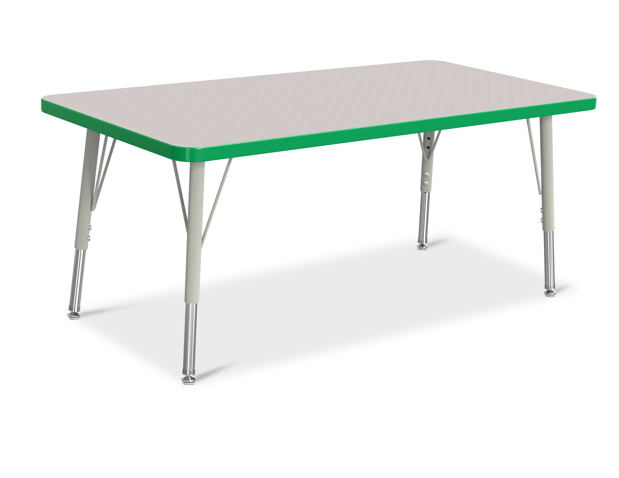 #1599 RA  KYDZ ACTIVITY TABLE - RECTANGLE - 30" x 60", 15" - 24" HT