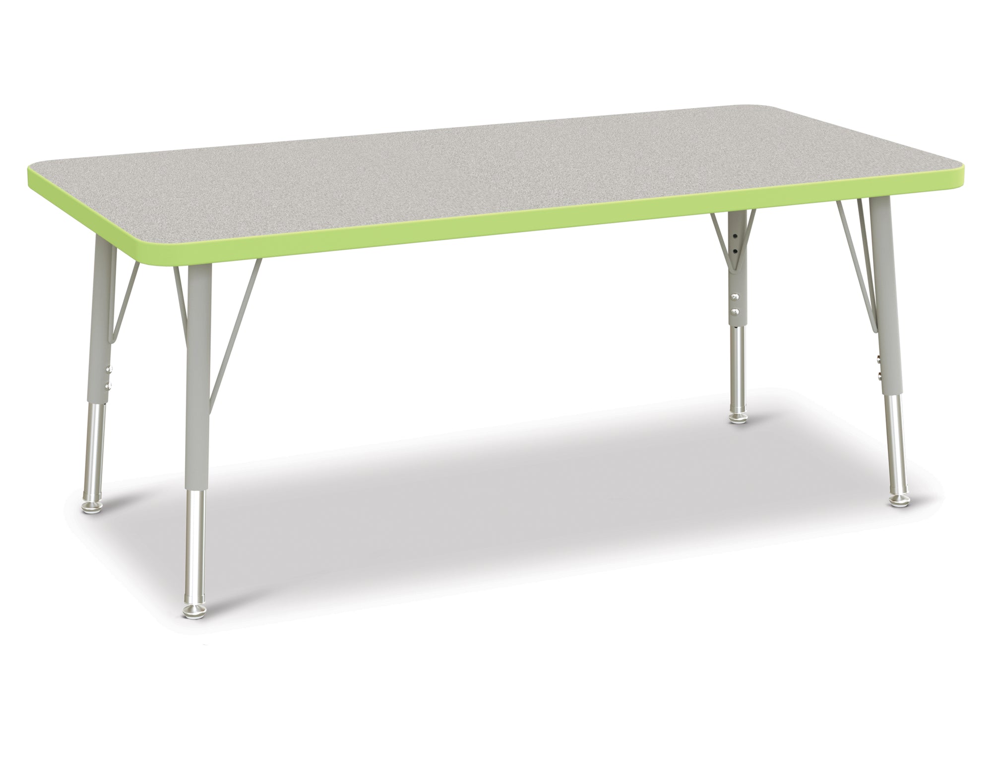 #1599 RA  KYDZ ACTIVITY TABLE - RECTANGLE - 30" x 60", 15" - 24" HT