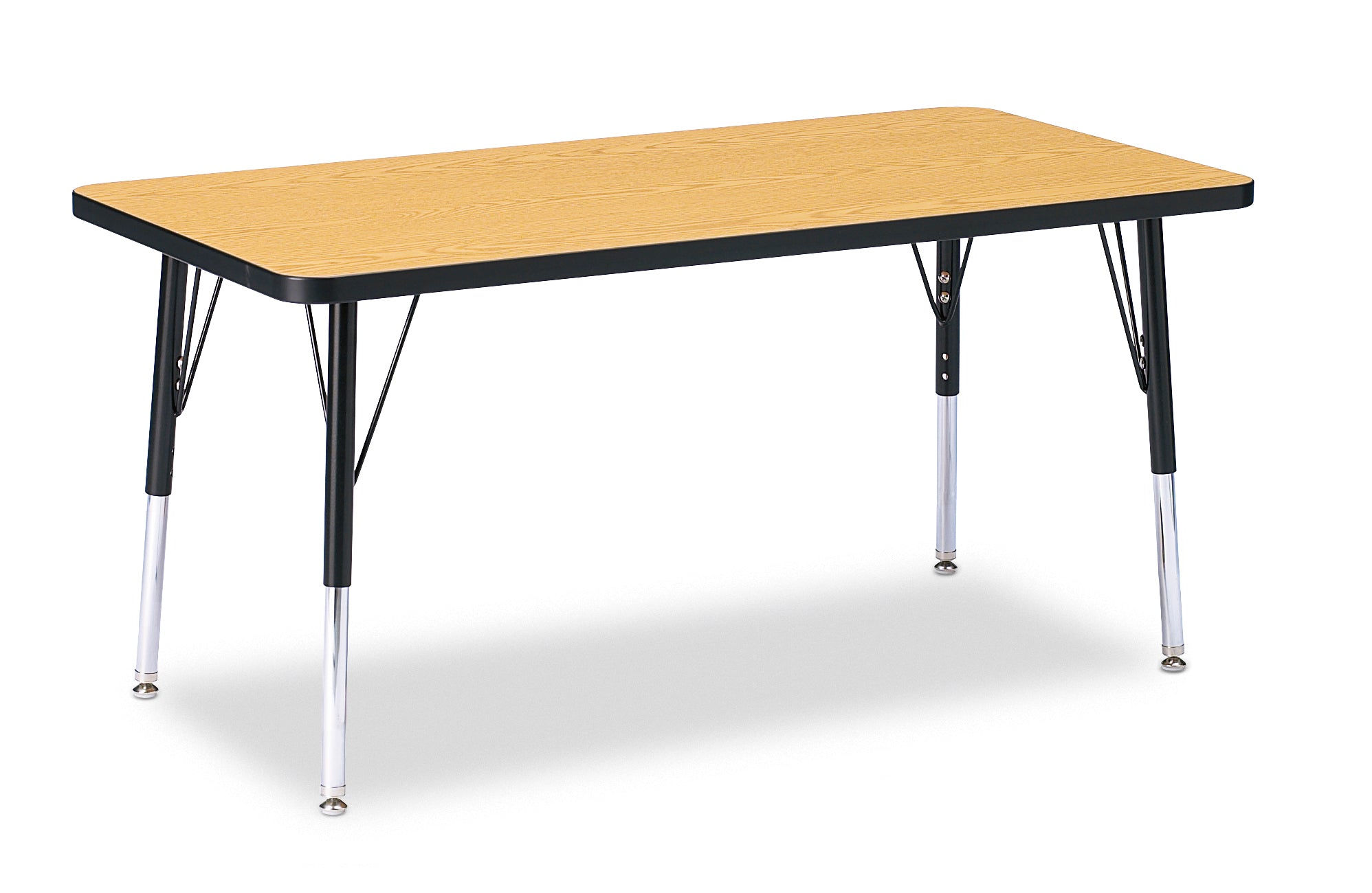#1599 RA  KYDZ ACTIVITY TABLE - RECTANGLE - 30" x 60", 15" - 24" HT