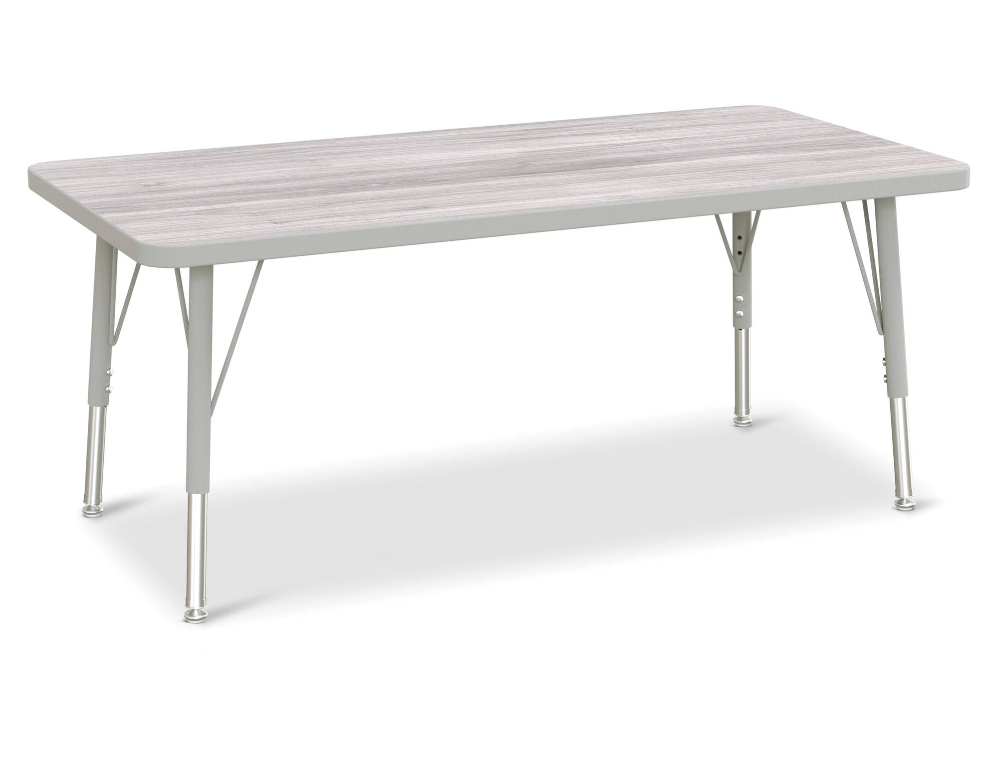 #1599 RA  KYDZ ACTIVITY TABLE - RECTANGLE - 30" x 60", 15" - 24" HT