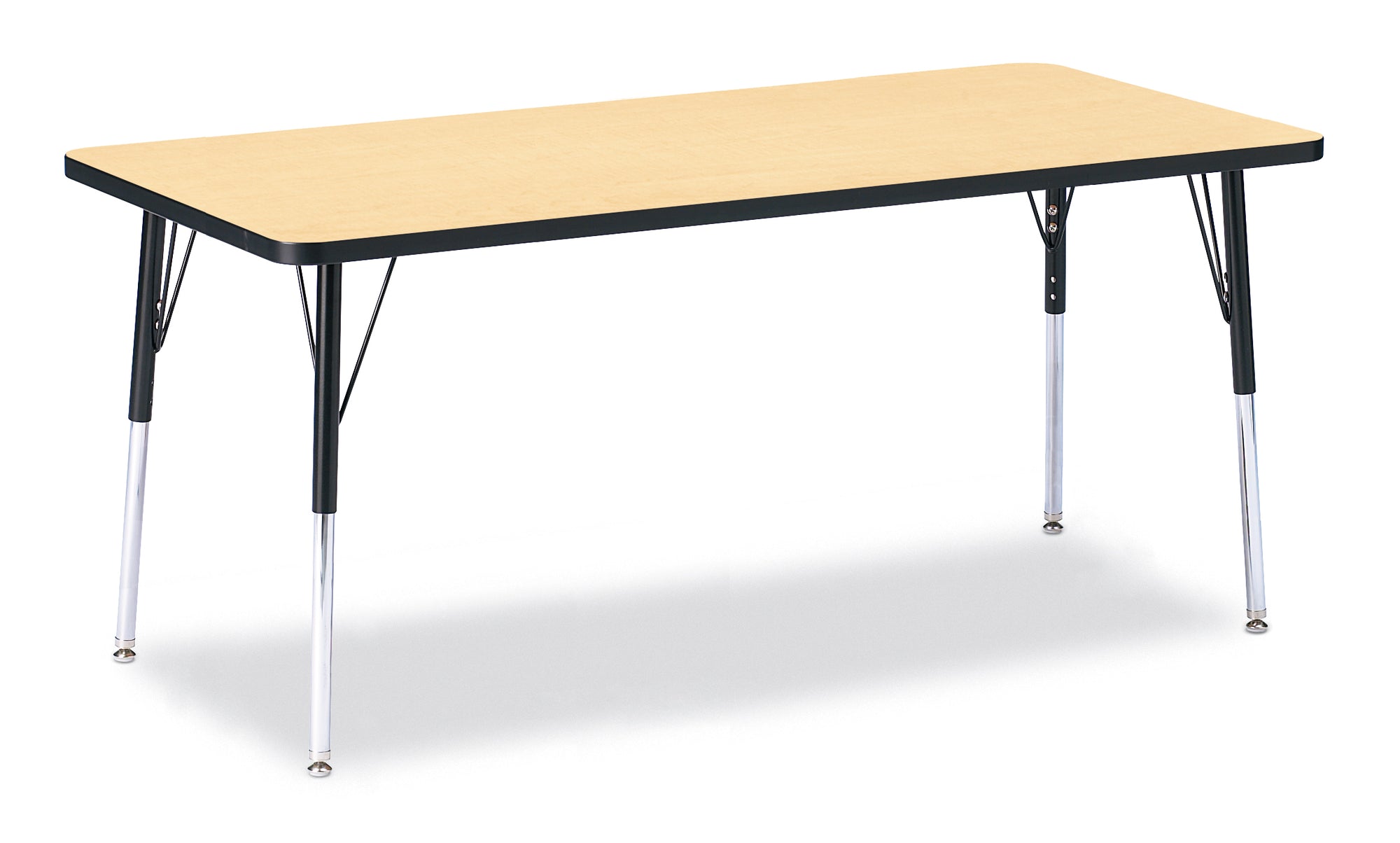 #1603 RA  KYDZ ACTIVITY TABLE - RECTANGLE - 30" x 72", 15" - 24" HT